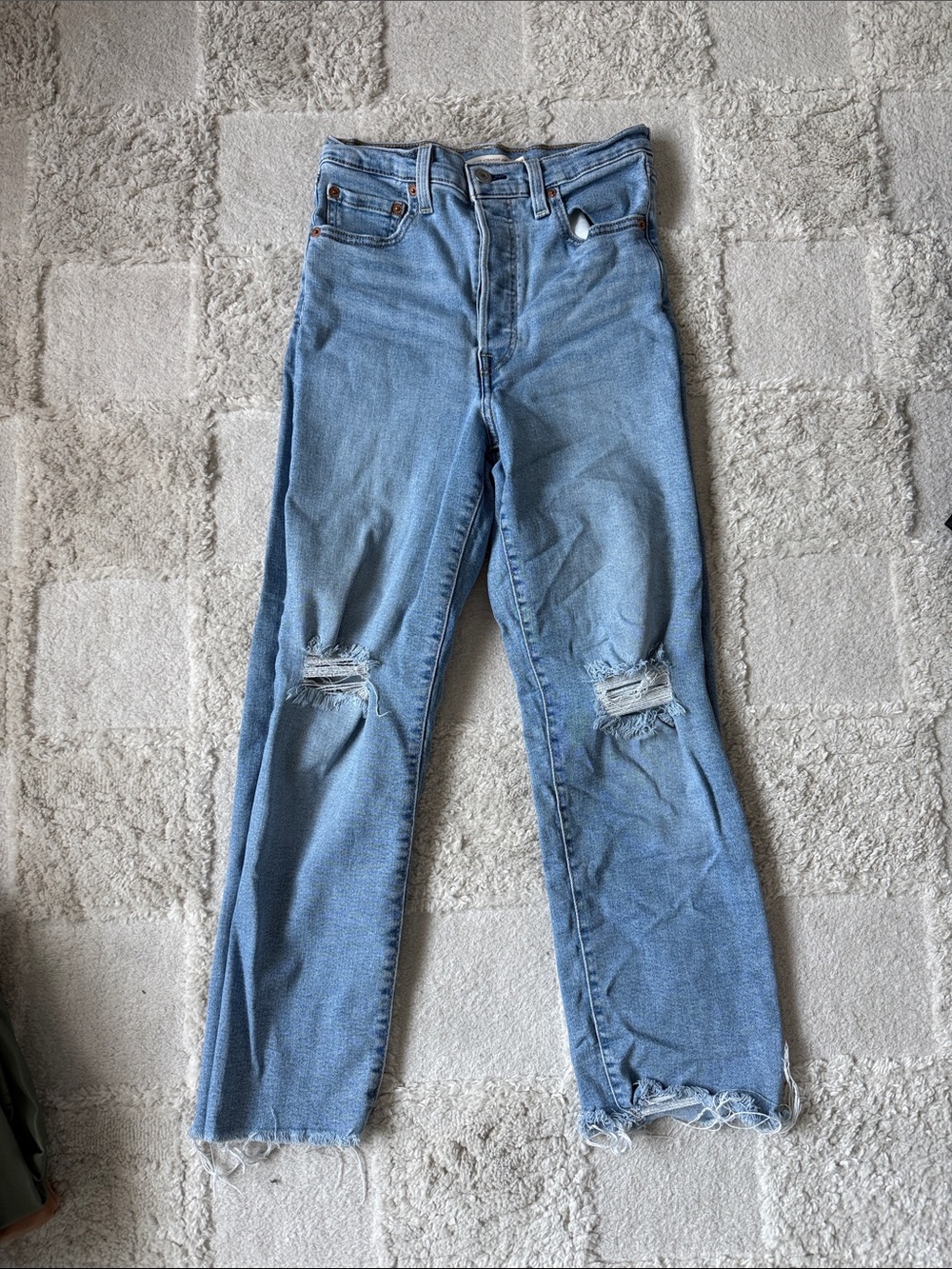 Levi's Ribcage Straight Ankle Jeans
